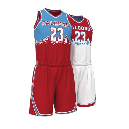 Basketball Uniform Series Full V-Neck